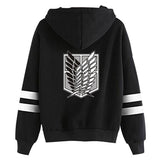 Anime Attack on Titan Sudadera Cosplay Navidad Fiesta 3D Impreso Casual