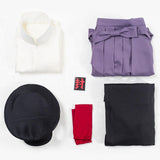 Anime Toilet-Bound Hanako-kun Hakama Pantalones Samurai Kimono Set Tsukasa Yugi Kendo Cosplay Disfraz