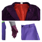 Película The Dark Knight Joker Cosplay Disfraz Halloween Carnaval Fiesta Adulto Disfraz Traje