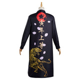 Bosozoku Kimono Año de Tigre Abrigo Cosplay Disfraz Navidad Halloween Carnaval Fiesta Traje Per.