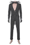 Película The Nightmare Before Christmas Jack Skellington Adulto Cosplay Disfraz Halloween Carnaval Fiesta