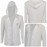 TV Moon Knight Marc Spector Cosplay Sudadera Disfraz Traje Navidad Carnaval Fiesta