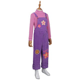 Anime Turning Red Abby Niños Cosplay Disfraz Traje Navidad Carnaval Fiesta
