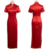 Anime Chainsaw Man - Power Cheongsam Cosplay Disfraz Traje Vestido Qi Pao Halloween Fiesta