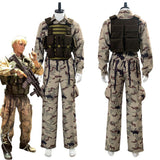Juego Death Stranding Cliff Soldado Cosplay Disfraz Traje