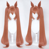 Anime Pretty Derby Daiwa Scarlet Cosplay Peluca Cabello Sintético Resistente al Calor Carnival Halloween Fiesta
