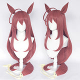 Anime Pretty Derby Mihono Bourbon Cosplay Peluca Cabello Sintético Resistente al Calor Carnival Halloween Fiesta