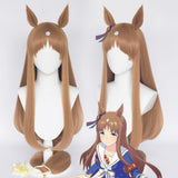 Anime Pretty Derby Grass Wonder Cosplay Peluca Cabello Sintético Resistente al Calor Carnival Halloween Fiesta