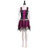 Película Monster High Spectra Vondergeist Cosplay Disfraz Traje Vestido Falda Fiesta Halloween
