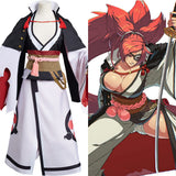 Juego Guilty Gear Strive Baiken Cosplay Disfraz Traje Navidad Carnaval Fiesta