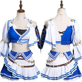 Anime Pretty Derby Hishi Cosplay Disfraz Halloween Falda Carnaval Traje