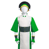 Series de Televisión Avatar: The Last Airbender Toph bengfang Niños Cosplay Disfraz Halloween Carnaval Traje