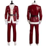 Película VIOLENT NIGHT Trailer Santa Claus Cosplay Disfraz Traje Fiesta Navidad Carnaval