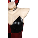 Película Harley Quinn Bunny Girl Mono Cosplay Disfraz Halloween Carnaval Sensual Traje Mujer Per.
