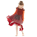 Película Hocus Pocus Mary Sanderson Niños Cosplay Disfraz Halloween Carnaval Traje