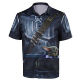 Series De Televisión The Mandalorian S3 Camiseta Verano Manga Corta Adulto Cosplay Disfraz Traje disfrazdeptdiadebrujas.com®