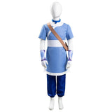 Anime Avatar: the last Airbender Katara Niños Halloween Carnaval Cosplay Disfraz