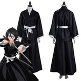 Anime Bleach Kuchiki Rukia Kimono Halloween Carnaval Cosplay Disfraz