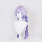 Juego Honkai: Star Rail Bailu Peluca Cosplay Pelo Sintético Resistente Al Calor Carnaval Halloween