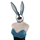Juego LoL Akali The Rogue Assassin KDA Bunny Girls Cosplay Disfraz Halloween Falda Carnaval