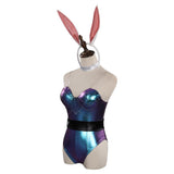 Juego LoL KDA Bunny Girls Sensual Cosplay Disfraz Halloween Falda Carnaval Traje