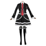 Juego Danganronpa V3 Celestia Ludenberg Uniforme Cosplay Navidad Disfraz Falda Conjunto Carnaval Traje