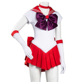 Anime Sailor Moon Hino Rei Uniforme Falda Halloween Carnaval Cosplay Disfraz