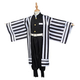 Anime Demon Slayer: Kimetsu no Yaiba Iguro Obanai Niños Kimono Cosplay Disfraz Halloween Carnaval Traje