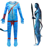 Niños Avatar Jake Cosplay Disfraz Trajes De Una Pieza Traje De Carnaval Halloween Fiesta