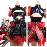 Juego Azur Lane -Prinz Adalbert Mucama Cosplay Navidad Disfraz Falda Vestido Carnaval Traje
