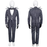 Anime The Nightmare Before Christmas - Jack Skellington Niños Uniforme Cosplay Disfraz Halloween Carnaval Traje Per.
