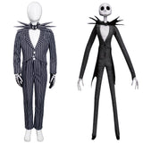 Anime The Nightmare Before Christmas - Jack Skellington Niños Uniforme Cosplay Disfraz Halloween Carnaval Traje Per.