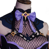 Juego Genshin Impact Fischl Cosplay Disfraz Halloween Falda Preciosa Carnaval Traje