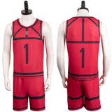 Anime BLUE LOCK Itoshi Rin Cosplay Disfraz Halloween Carnaval Fiesta Adulto Rojo Disfraz Traje