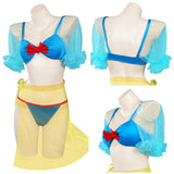 Película Snow White Bañador De Mujer Adulto Cosplay Trajes De Disfraces De Halloween Carnaval Fiesta