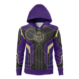Película Ethernals Kingo Sudadera Cosplay Navidad Fiesta 3D Impreso chaqueta