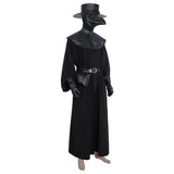 Anime Plague Doctor Steampunk Medieval Traje de uniforme para adultos carnaval Halloween Cosplay Disfraz