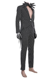 Película The Nightmare Before Christmas Jack Skellington Adulto Cosplay Disfraz Halloween Carnaval Fiesta