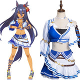 Anime Pretty Derby Hishi Cosplay Disfraz Halloween Falda Carnaval Traje