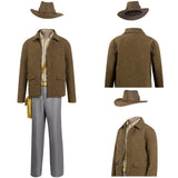 Indiana Jones 5 Indiana Jones Cosplay Disfraz Adulto Traje De Carnaval Halloween Fiesta