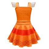 Anime Encanto Pepa Niños Cosplay Vestido Disfraz Falda de Ballet Navidad Carnaval Fiesta Traje