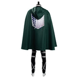 Anime Attack on Titan Shingeki no Kyojin Scouting Legion Cosplay Disfraz Navidad Halloween Carnaval Fiesta Traje