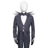 Anime The Nightmare Before Christmas - Jack Skellington Niños Uniforme Cosplay Disfraz Halloween Carnaval Traje Per.