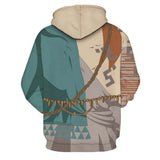 Juego The Legend Of Zelda: Tears Of The Kingdom Link Cosplay Sudadera Con Capucha Impreso 3D Sudadera Streetwear Pullover