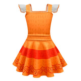 Anime Encanto Pepa Niños Cosplay Vestido Disfraz Falda de Ballet Navidad Carnaval Fiesta Traje
