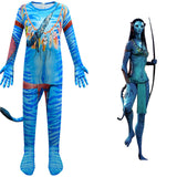Niños Avatar Neytiri Cosplay Disfraz Trajes De Una Pieza Traje De Carnaval Halloween Fiesta
