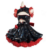 Juego Azur Lane -Prinz Adalbert Mucama Cosplay Navidad Disfraz Falda Vestido Carnaval Traje