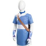 Anime Avatar: the last Airbender Katara Niños Halloween Carnaval Cosplay Disfraz