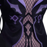 Juego Genshin Impact Fischl Cosplay Disfraz Halloween Falda Preciosa Carnaval Traje