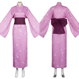 Anime Demon Slayer Daki Kimono Cosplay Navidad Disfraz Traje Vestido